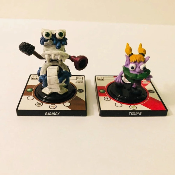 2003 Wiz Kids Creepy Freaks Figures Lot of 8 Game Pieces - Picture 5 of 13